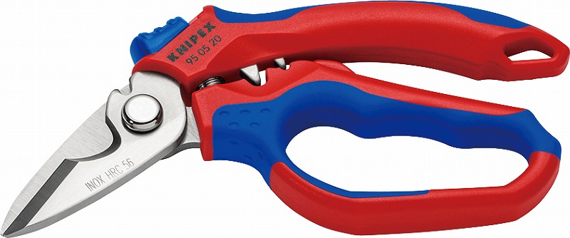 クニペックス(KNIPEX)\u003cBR\u003eケーブルシザーズアングルタイプ9505-20SB