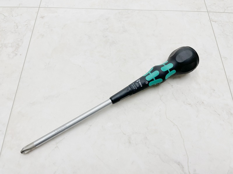 WERA レーザーチップ ボールグリッププラス/マイナスドライバー
