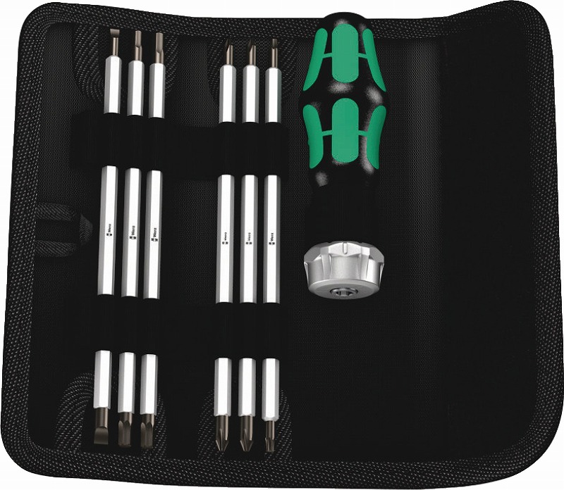 WeraVARIO差替式ラチェットドライバーセットKK Vario RA SB 073665|プロツール 店