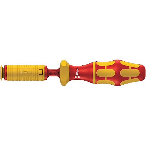Wera 差替式絶縁トルクドライバーハンドル アジャスタブル型(1.7-3.5Nm) 7444VDE 074757