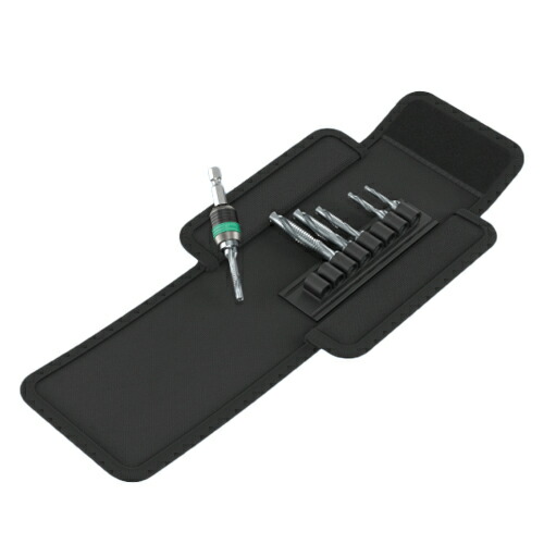 Wera 1/4”ドリルタップビットアダプターセット(7本) 847/7 Set Combination Drill Bits Set 104751