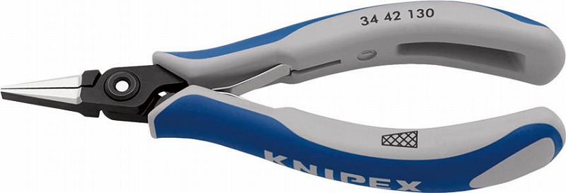 クニペックス(KNIPEX)エレクトロニクスプライヤー130mm3442-130|プロツール 店