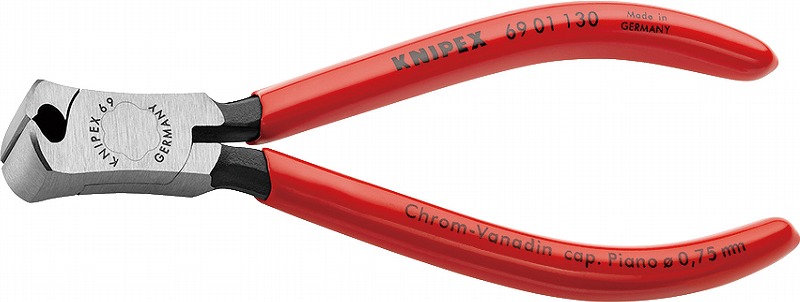 クニペックス(KNIPEX) 小型エンドカッティングニッパー130mm 6901-130