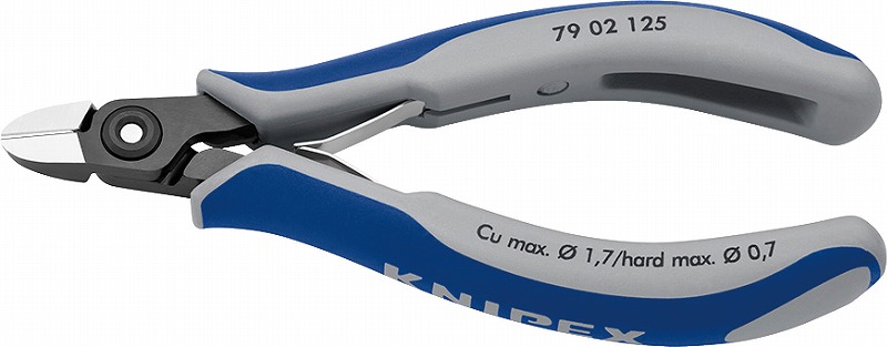 クニペックス(KNIPEX) エレクトロニクスニッパー125mm 航空機向け 7902-125S1