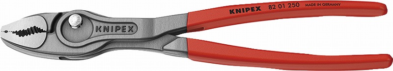 クニペックス(KNIPEX) スリップジョイントプライヤー ツイングリップ250mm 8201-250SB