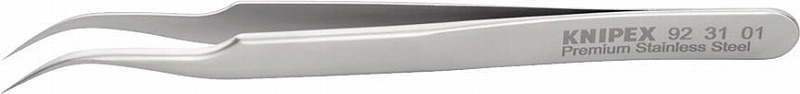 クニペックス(KNIPEX) 精密ピンセット 45°曲タイプ 9231-01