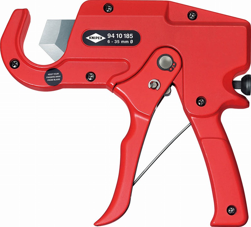 クニペックス(KNIPEX)プラスチックパイプカッター9410-185|プロツール 店