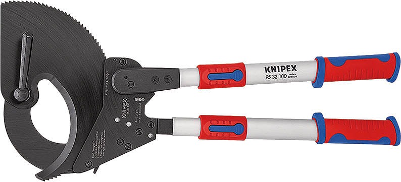 クニペックス(KNIPEX)ケーブルカッター(ラチェット式)9532-100｜プロツール　店