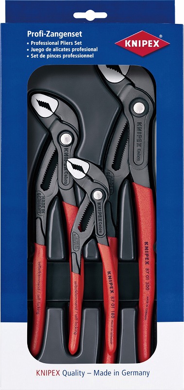 クニペックス(KNIPEX) コブラ3本セット 002009V02