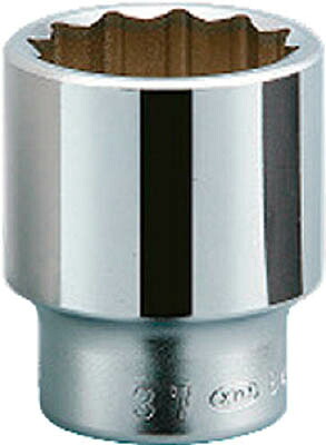 KTC(京都機械) １９．０ｓｑ．ソケット(十二角) ８０ｍｍB6-80W B680W｜プロツール　店