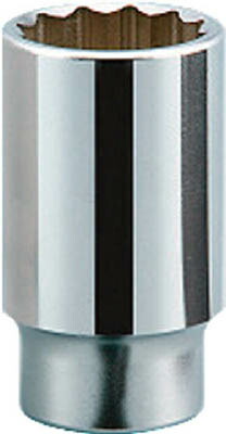 KTC(京都機械) １９．０ｓｑ．ディープソケット(十二角) ４６ｍｍ B6L-46W B6L46W