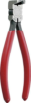 KEIBA プラスチック用ニッパー ９０度タイプ(刃先形状フラット) １４０