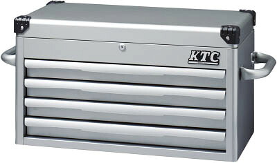 KTC(京都機械) トップチェスト(4段4引出し)シルバーEKR-1004 EKR1004|プロツール 店