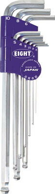 八つ 六角棒鍵 雄捻子かぎ分ける テーパーヘッド 槍持ちロング 仕掛ける
