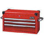 KTC(京都機械) トップチェスト(3段3引出し)レッドEKR-1003R EKR1003R|プロツール 店