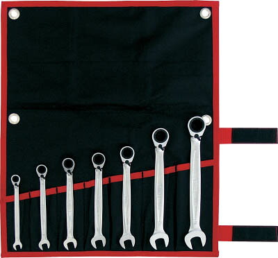 TONE(トネ) 切替式ラチェットめがねレンチセット ７ｐｃｓ