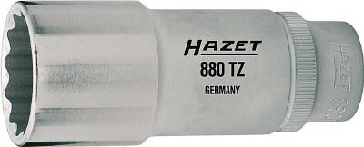 HAZET(ハゼット) 【880TZ-18】 ディープソケットレンチ(１２角タイプ/差込角９．５ｍｍ)