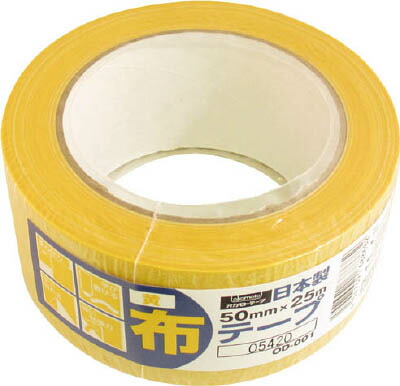 オカモト 布テープカラーＯＤ－００１ 黄【1巻】