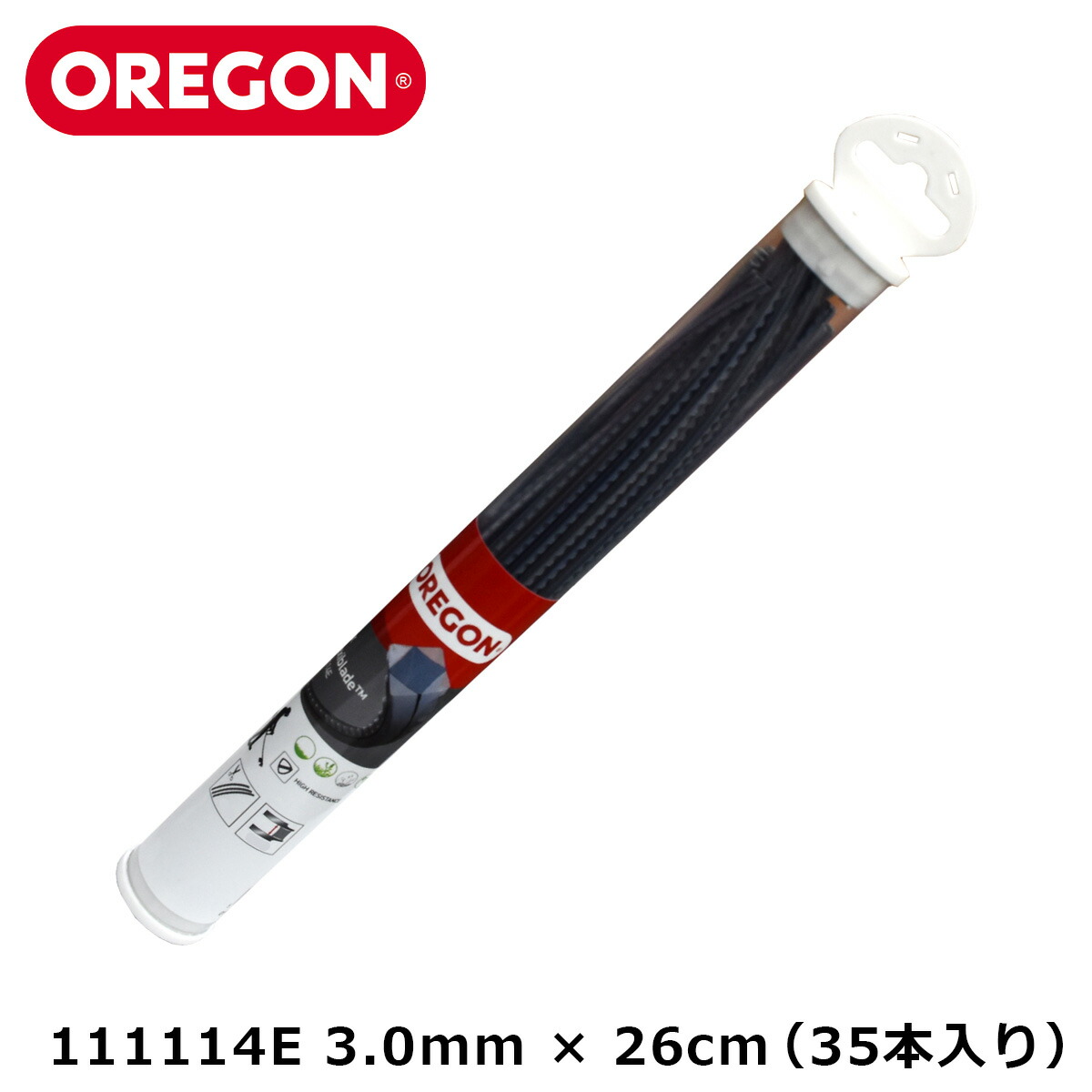 楽天市場】OREGON 111115E 3.5mm x 26cm 25本入り フレキシブレード