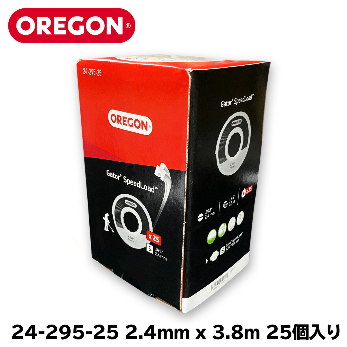 楽天市場 Oregon 24 295 25 2 4mm X 3 8m 25個入り ゲーター スピードロード 小用 交換ディスク ナイロンコード 草刈 草刈り 芝刈 刈払 刈払い 刈刃 替刃 替え刃 刃 Gsl オレゴン 農林業機械専門店 Topb