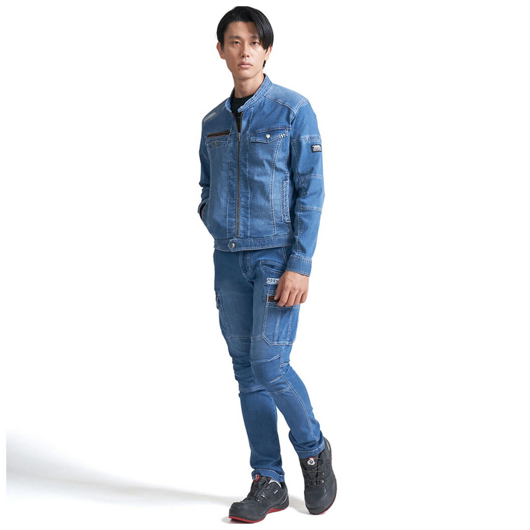 楽天市場 寅壱 デニム カーゴパンツ 70 219 S M L Lltoraichi ストレッチ 軽量 夏 接触冷感 デニム作業着 パンツ カーゴパンツ かっこいい 作業服 鳶 Tora 作業着 夏服 特殊作業服 作業用品のプロユニ