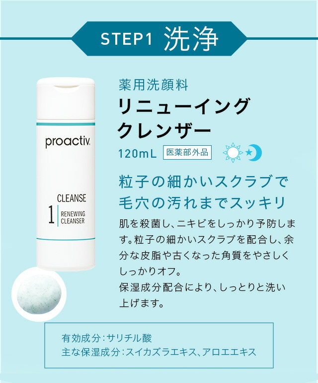 STEP1洗浄リニューイングクレンザー