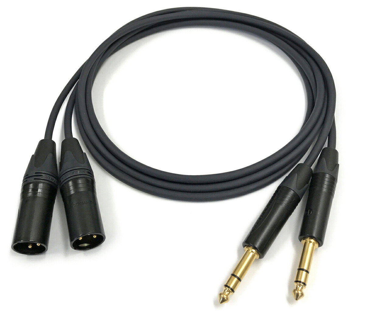 ProCable Neumann仕様ラインケーブル 1.5mペアTRS金コネクタ ProCable ノイマン仕様ラインケーブル 1.5mペアTRS金コネクタ
