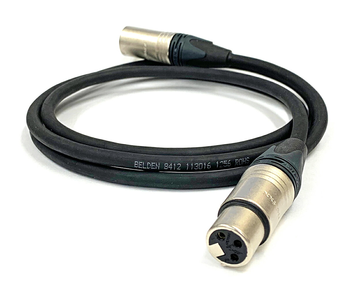 【楽天市場】BELDEN ベルデン 8412 マイクケーブル 【前側プラグ】XLRメス銀【後側プラグ】XLRオス銀【長さ】16.0m【本数】1本：プロケーブル 楽天市場店
