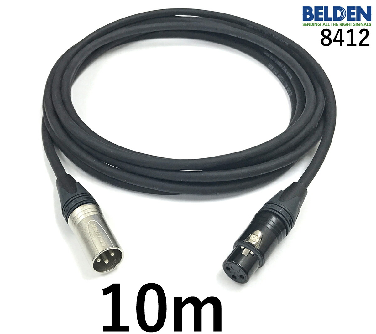 楽天市場】BELDEN ベルデン 8412 マイクケーブル 【長さ】10.0m【本数