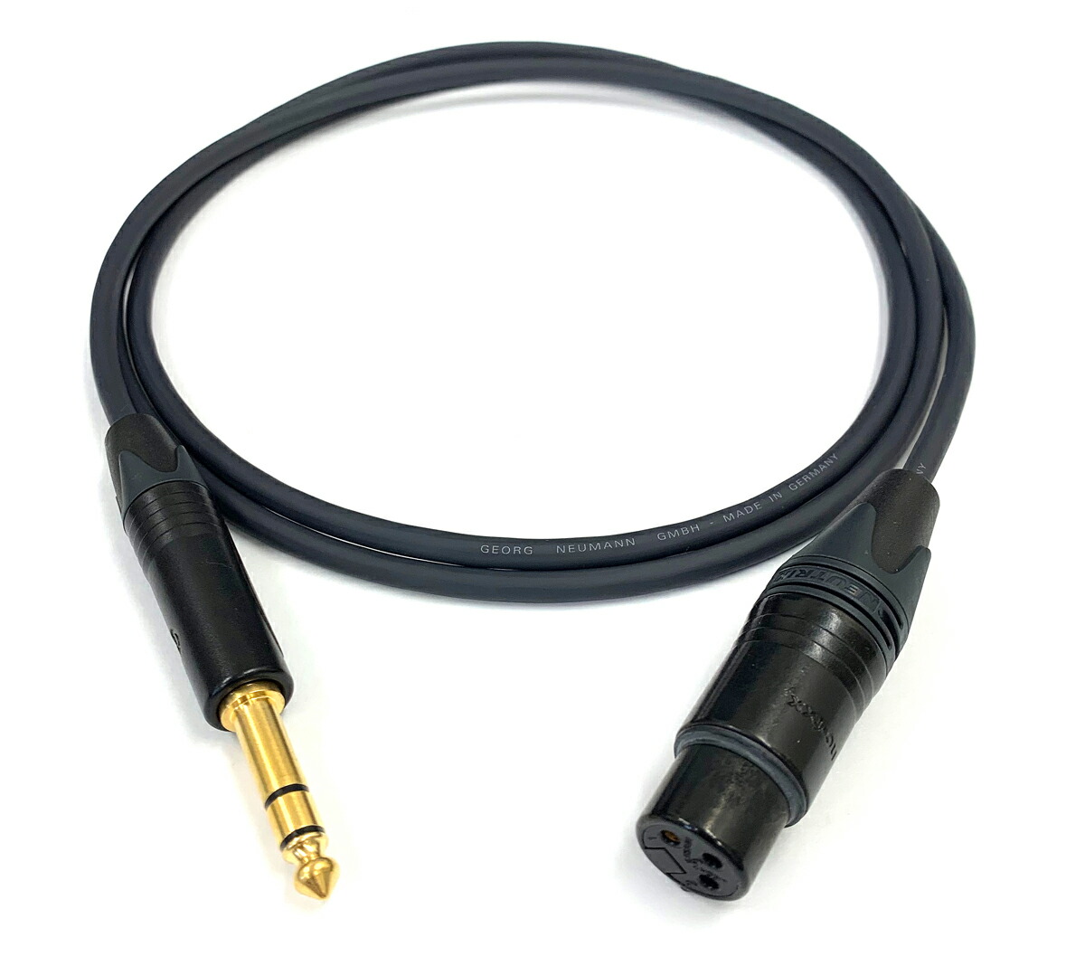 neumann ノイマン マイクケーブル XLRメス金TRSフォン金16.0m1本