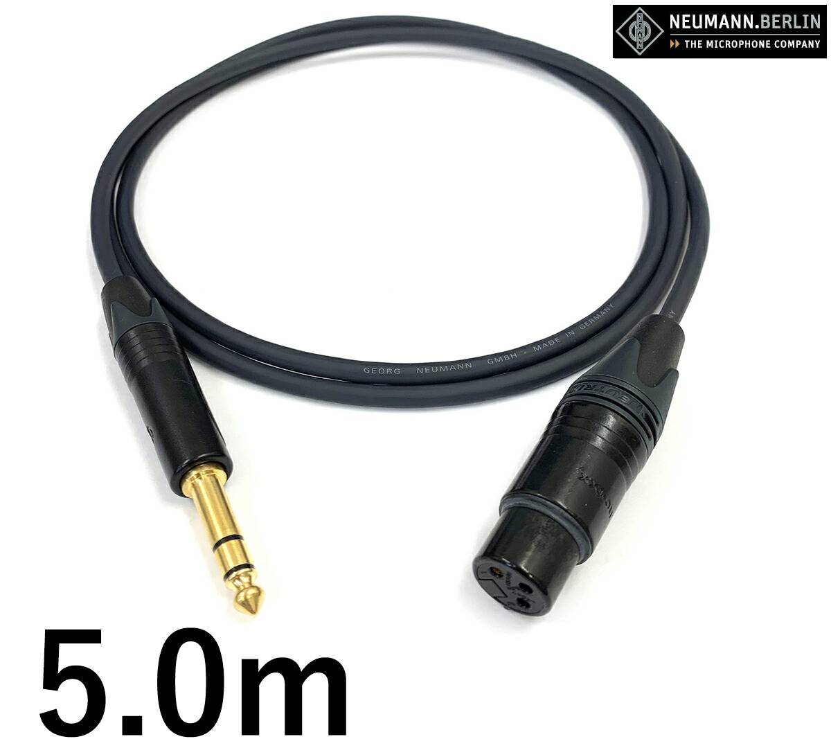 楽天市場】neumann ノイマン マイクケーブル【長さ】5.0m【本数