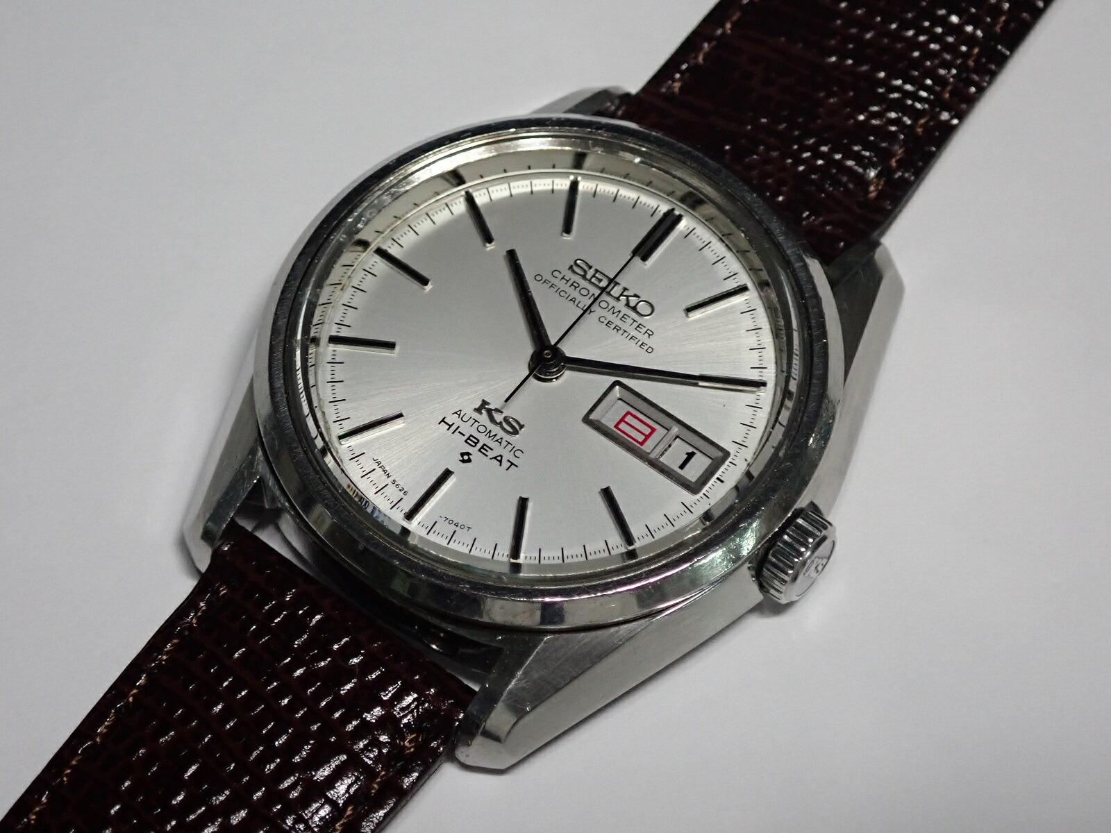 楽天市場】SEIKO KING SEIKO【キングセイコー】5626-7000自動巻【中古