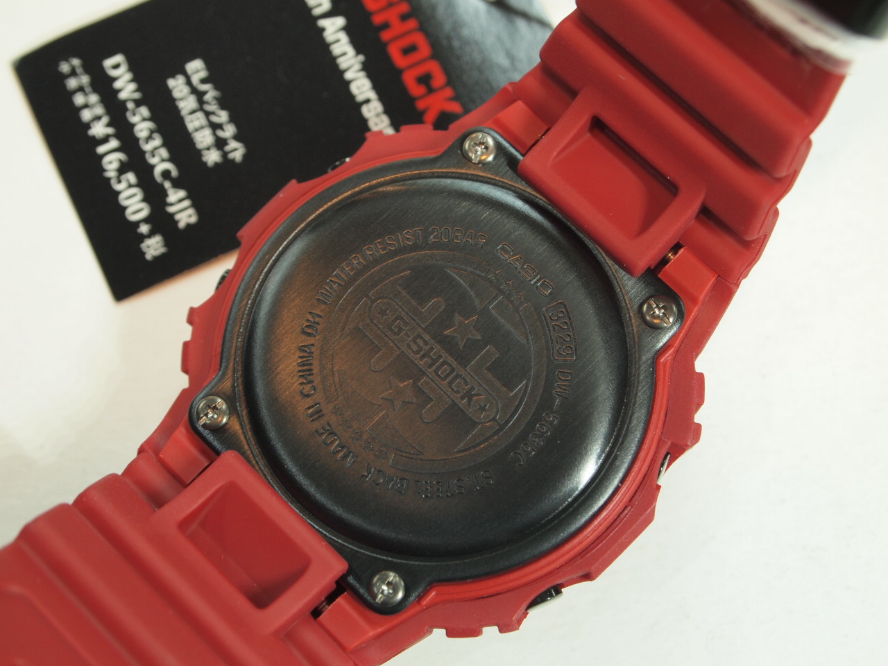 G-SHOCK DW-5635C-4JR REDOUT 35周年+spbgp44.ru