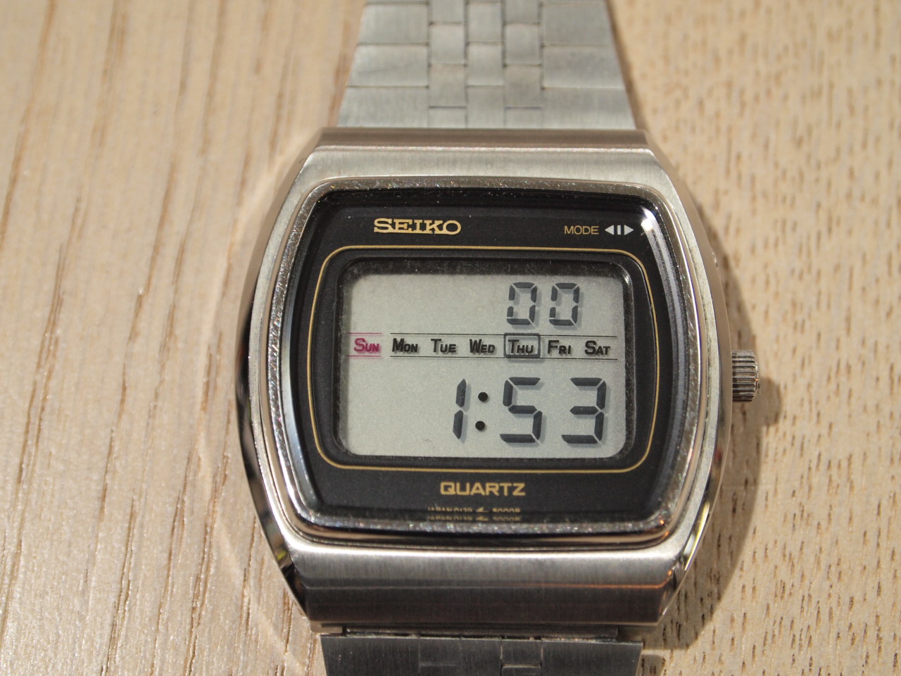 バック 隠された 期限切れ セイコー デジタル 腕時計 レトロ Soyokaze Seikotsuin Jp