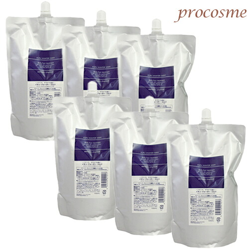 【6個セット】イオン ウォーター ミルク 詰替え 1000ml&times;6個｜洗い流さないトリートメント｜プロコスメ　店