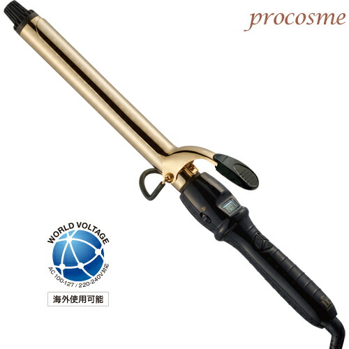 楽天市場】アイビル D2アイロン ゴールドバレル (38mm) : ZAKKA Plaza