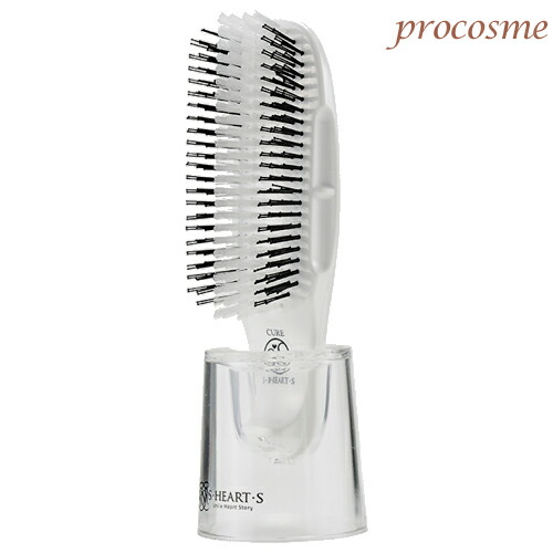 エス ハート エス スカルプブラシ キュアホワイト スタンド付き トリートメント専用ブラシ Andapt Com