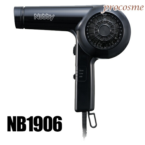 楽天市場】Nobby ノビー マイナスイオン ヘアードライヤー