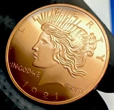 楽天市場】純銅コイン 「トランプ FIGHT!」 1オンス 純銅 銅貨