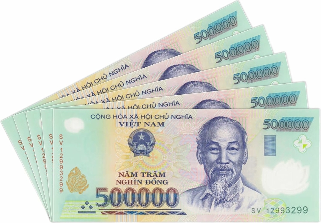 楽天市場】【保証書付き】ベトナムドン 500,000ドン 【おまけ5万～40万