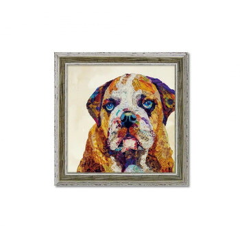 作物一こま エリザベス サンティレール「好ましい 飼い犬」 ES-06505   絵と額が仕掛ける【貨物輸送無料】