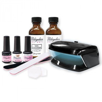 ビューティーワールド ポリジェリカ Poligelica Ledミニライト付 ファーストソフトジェルセット Apgs4800 カラージェルセット リムーバー付 ジェルネイル セルフネイル ジェルネイル用品 ネイルセット おしゃれ ジェルネイルセット ネイルケア スターターキット ネイ