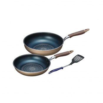 ブラナーノII IH対応フライパン26cm＆いため鍋28cm(ツール付) MB-2396 1034368   落ち着いた色調がキッチンを彩る【送料無料】