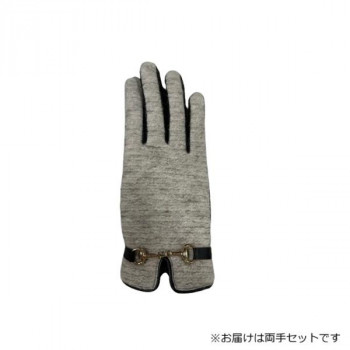 婦人用手袋 羊革コンビ手袋 22cm ホワイト(3) 001317421 婦人用羊革コンビ手袋【送料無料】【メール便対応】