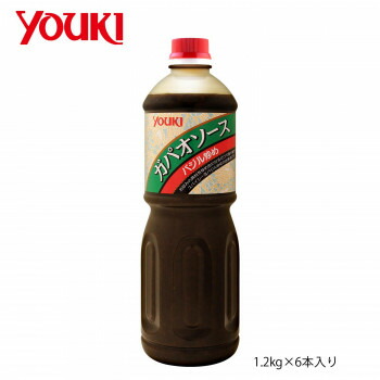 YOUKI ユウキ食品 ガパオソース(バジル炒め) 1.2kg×6本入り 210740 タイの「ガパオ炒め」が簡単に作れる合わせ調味料です【送料無料】