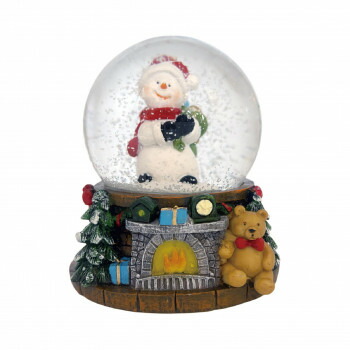 楽天市場】スノードーム（スノーグローブ）「帽子のくま」GLAS&LICHT社