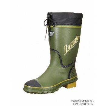 福山ゴム工業 ジョルディックセフティー DX-31 カーキ L　AA15700 セメント等に強い!【送料無料】