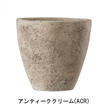 グリーンポット 植木鉢 フリット エッグ アンティーククリーム 30cm EB-FE3028ACR 表面をアンティーク仕上げに施した植木鉢【送料無料】