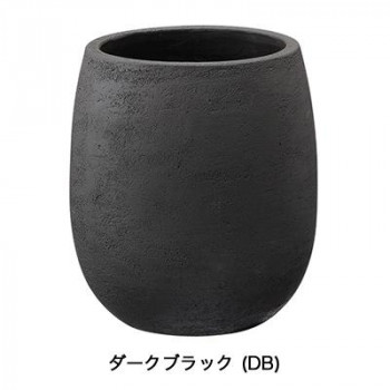 グリーンポット 植木鉢 カイト バルーン ダークブラック 24cm EB-KB2428DB 使いやすさとシルエットにこだわった植木鉢【送料無料】