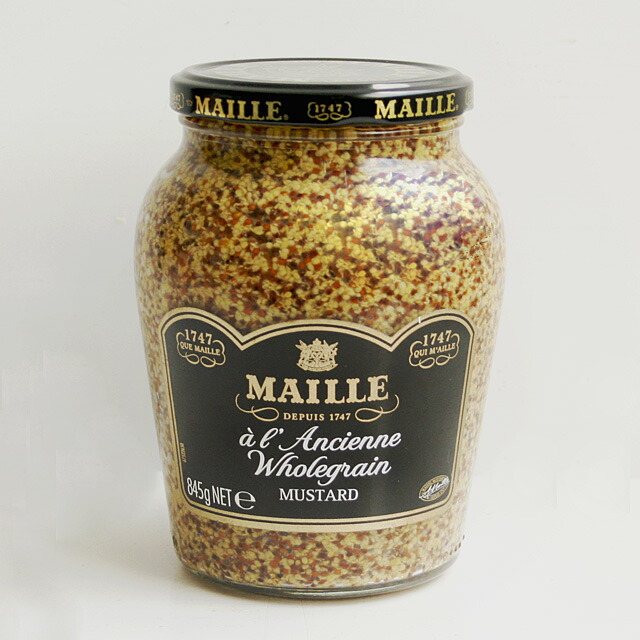 ケース販売  マイユ 種入りマスタード 845g×12個